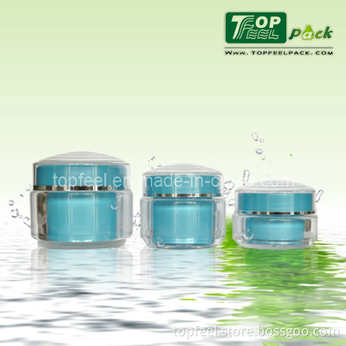 Empty Plastic Cream Jar